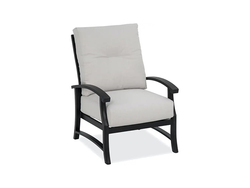 Lodge Aged Bronze Aluminium พร้อมเบาะรองนั่งเก้าอี้ Patio Club