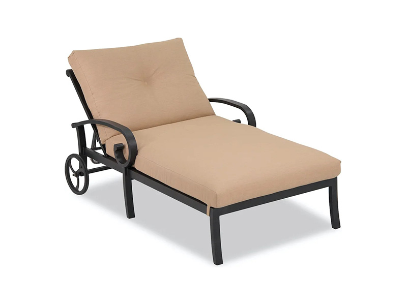 Solstice Aluminium พร้อมเบาะรองนั่ง Double Chaise Lounge